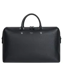 Mulberry 'City Weekender' Heavy Grained Holdall Bag Black