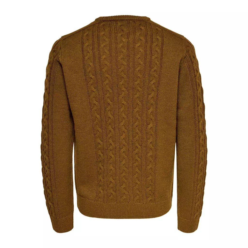 Only & Sons Men's 'Skevin' Cable Knit Jumper