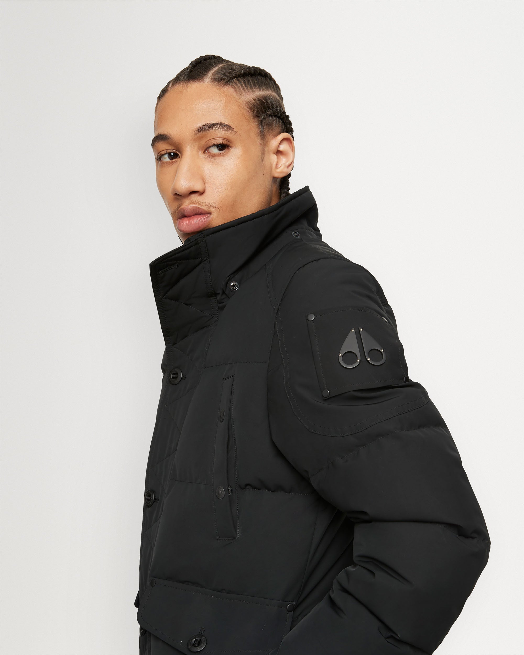 ONYX ROUND ISLAND JACKET SHEARLING