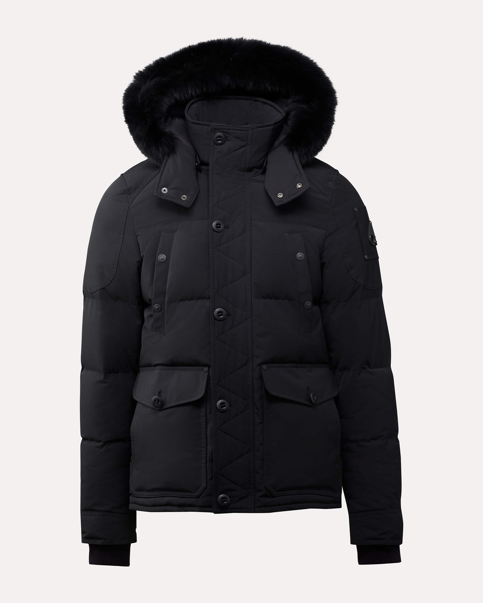 ONYX ROUND ISLAND JACKET SHEARLING