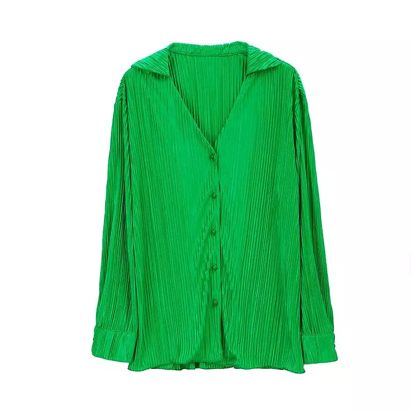 Pleated Loose Shirt