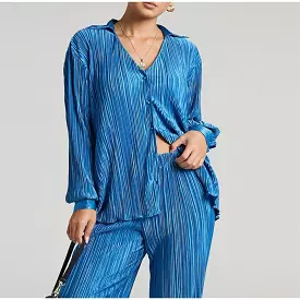 Pleated Loose Shirt