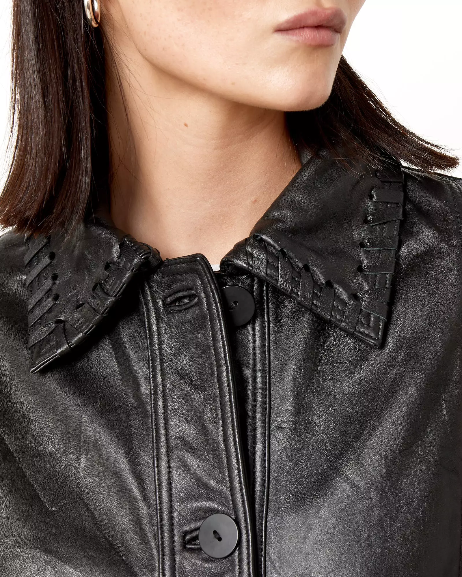 Recycled Leather Olivia Jacket