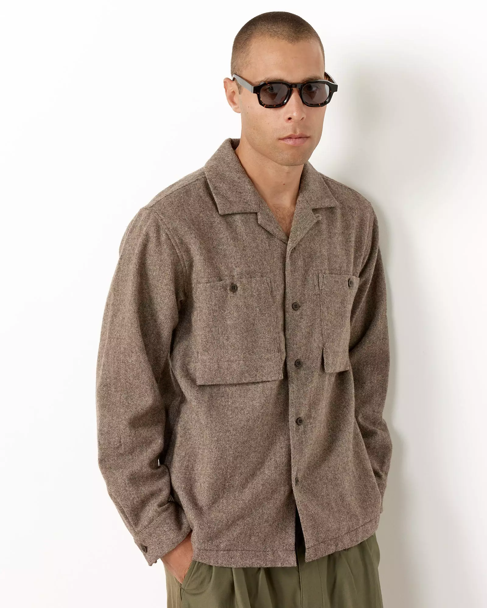 Recycled Wool Field Shirt