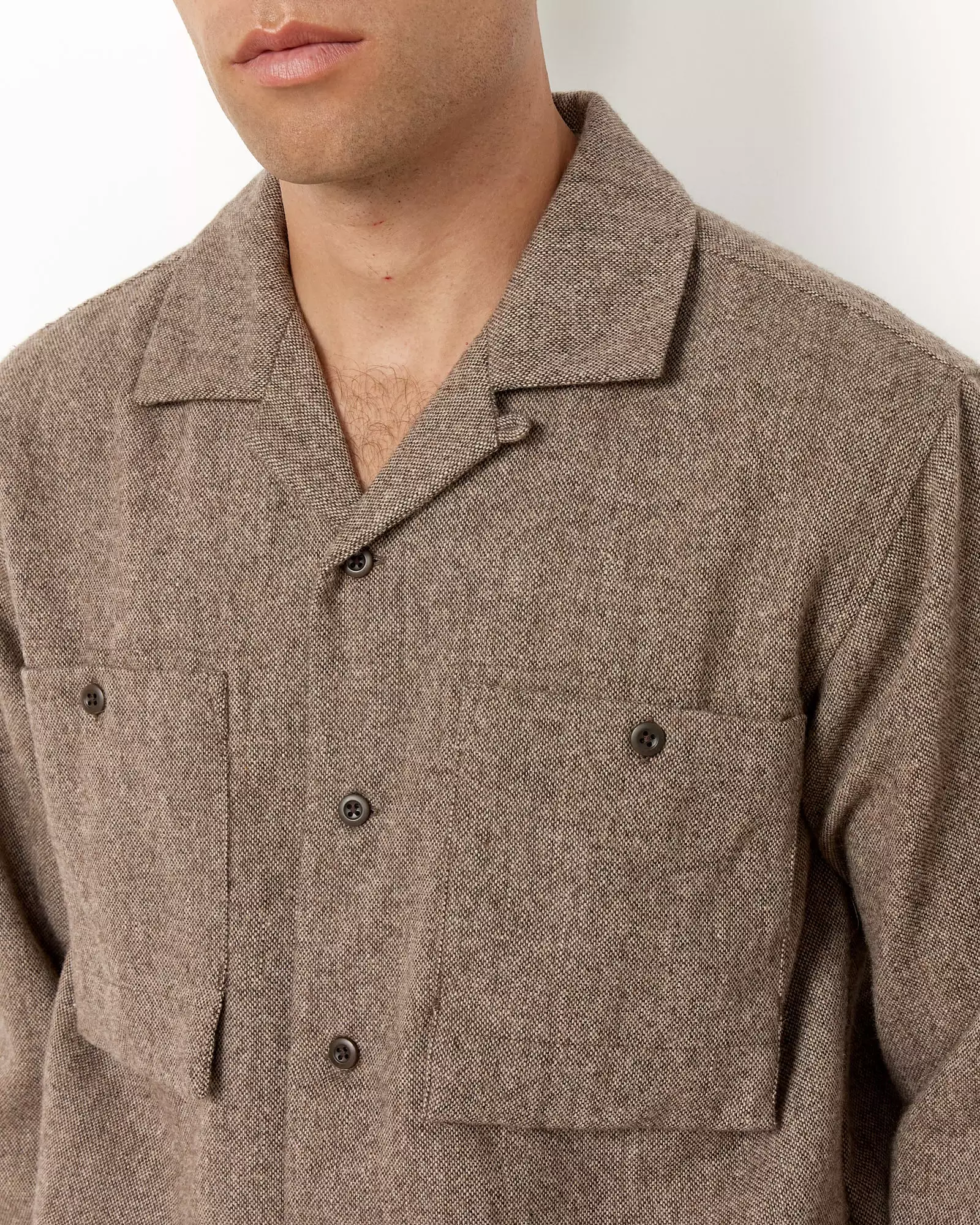 Recycled Wool Field Shirt