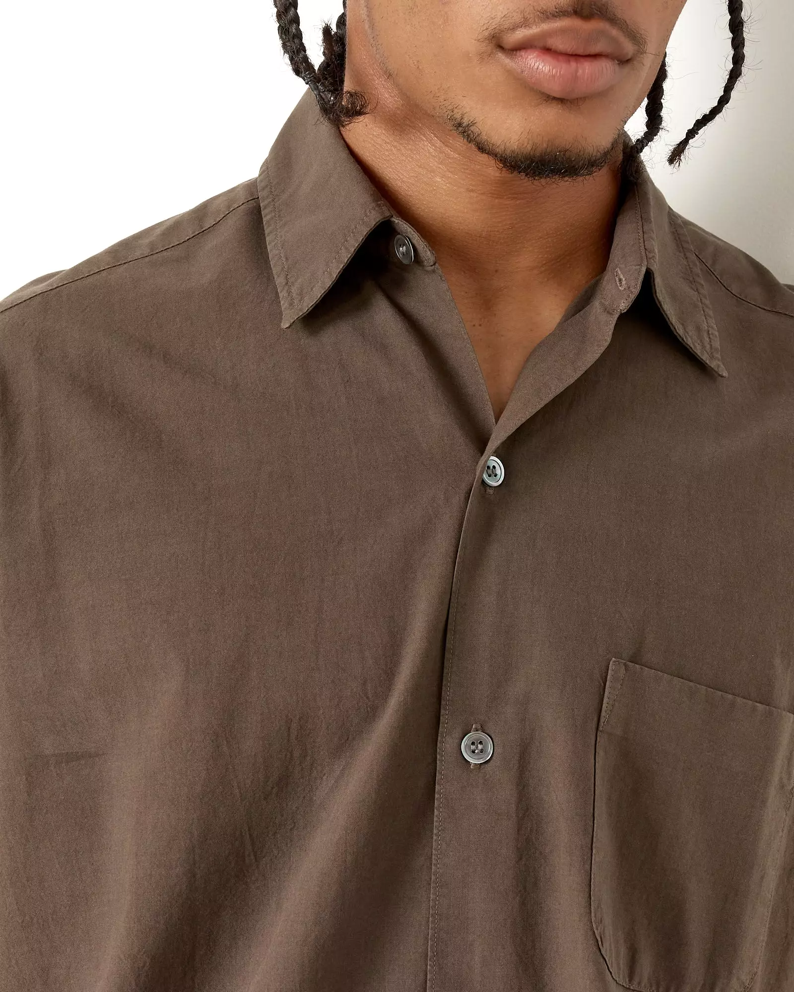 Routine Shirt in Teak