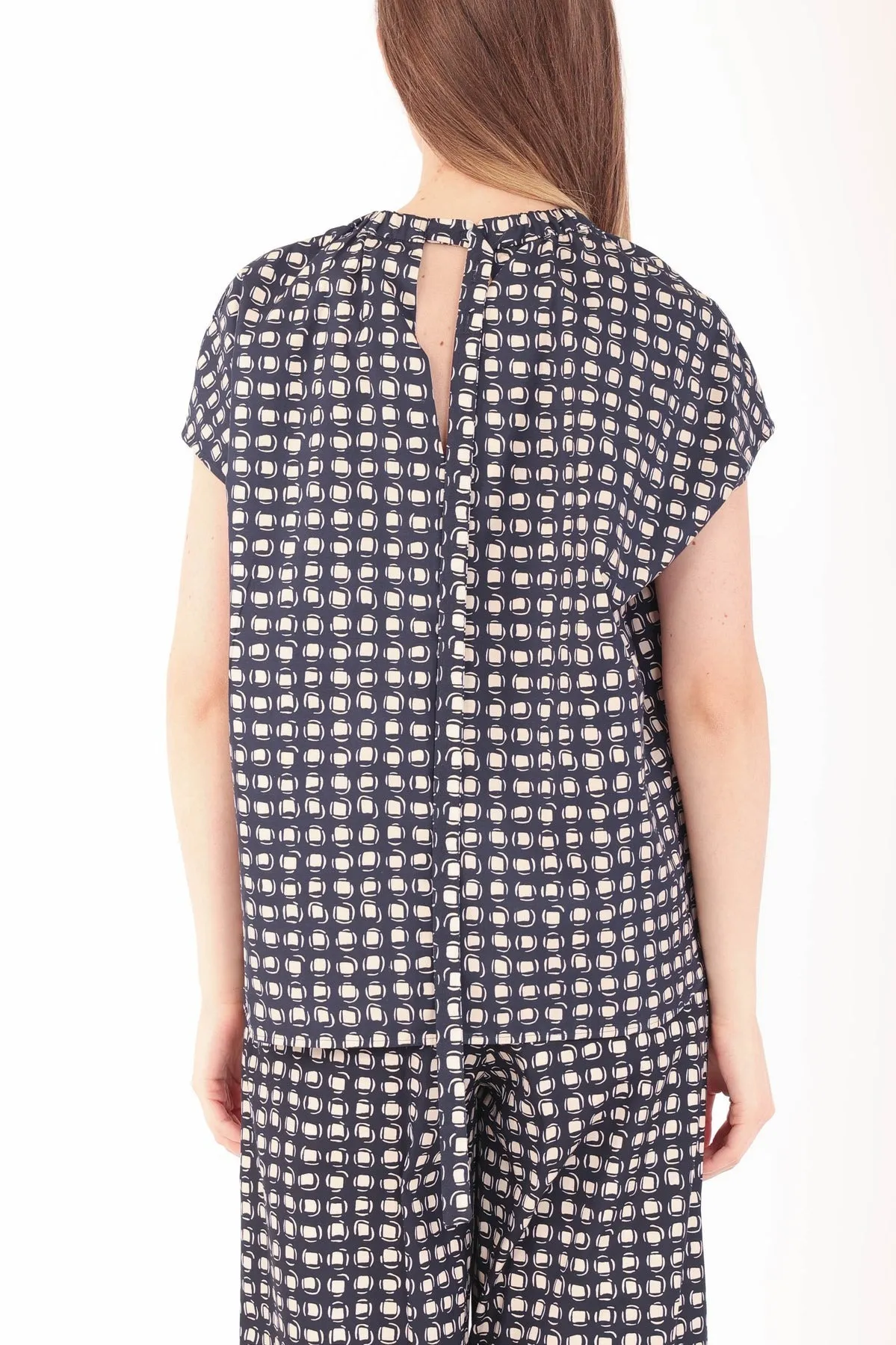 S Max Mara  |Cotton Short Sleeves Shirts & Blouses