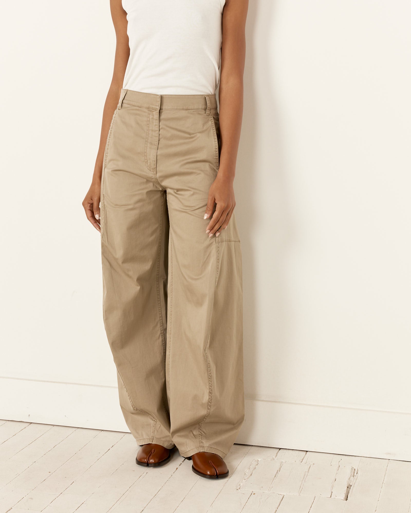 Sid Chino Pant in Acorn