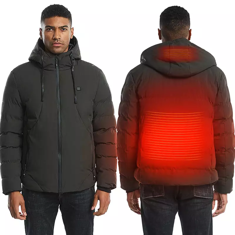 Size-Inclusive Men's Heated Jacket size: Beat the Cold, Free Shipping!