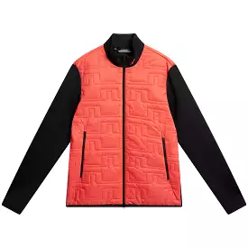 Stefano LX Mid Padded Hybrid Jacket Hot Coral - W23