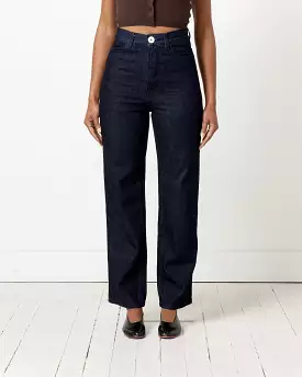 The 225 Blue Stitch Pant in Dark Blue