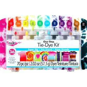 Tulip One Step 12 Colour Tie Dye Kit Super Big 70pc