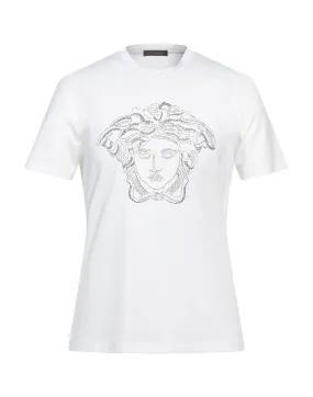 VERSACE  |Short Sleeves Logo Luxury T-Shirts