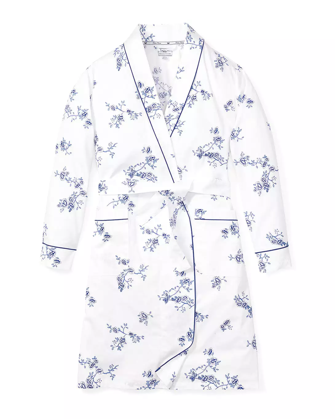 Women's Indigo Floral Robe