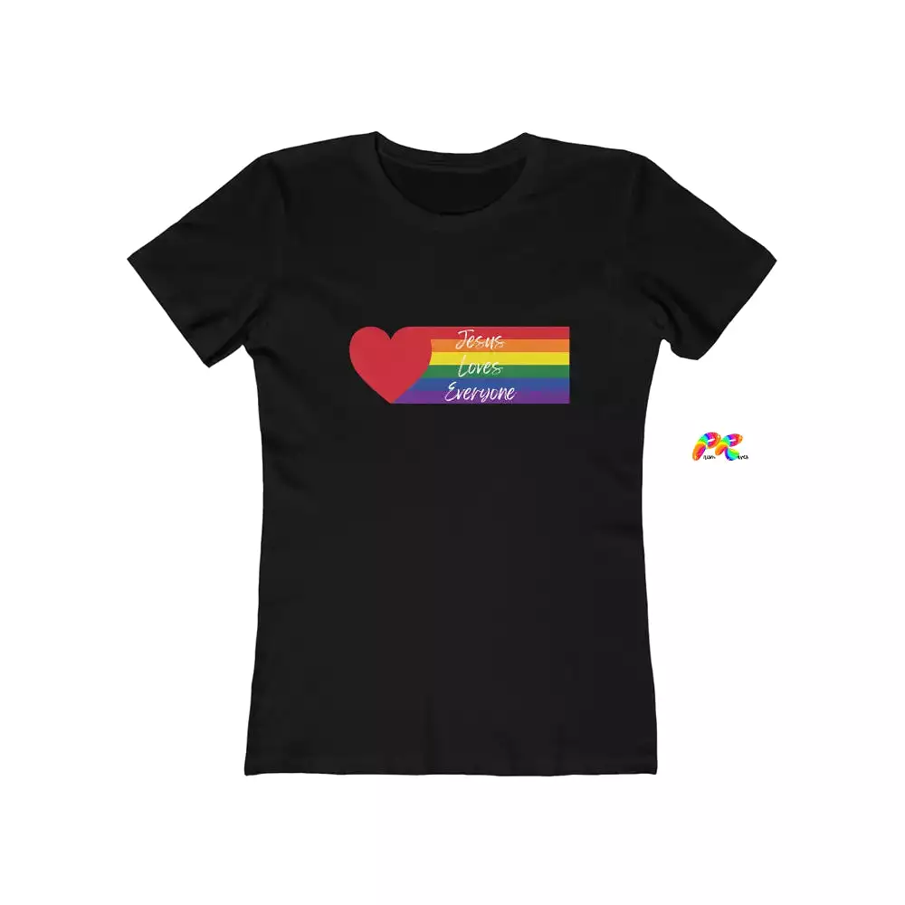 Women's Jesus/Pride The Boyfriend T-Shirt