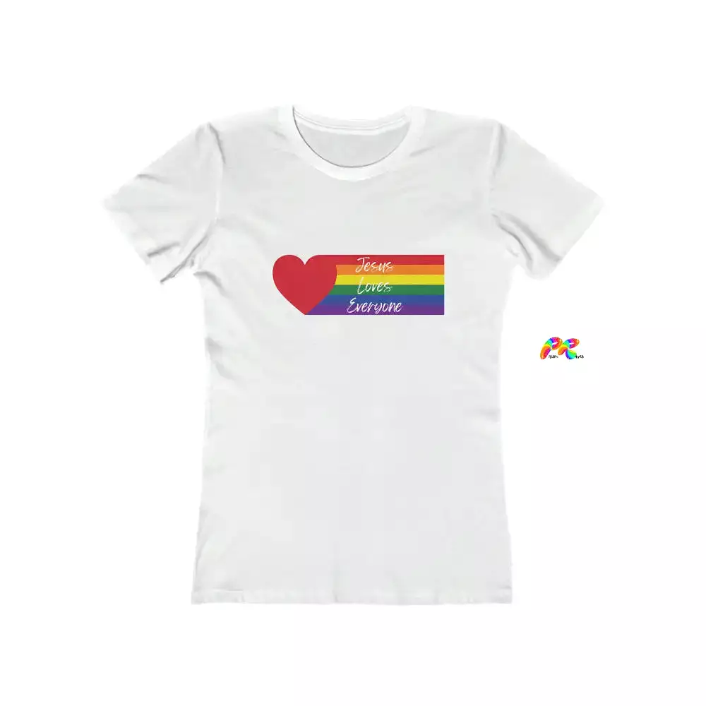 Women's Jesus/Pride The Boyfriend T-Shirt