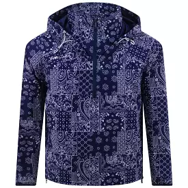 X TRENDYGOLF Womens Bandana Patchwork Packable Jacket - 2024