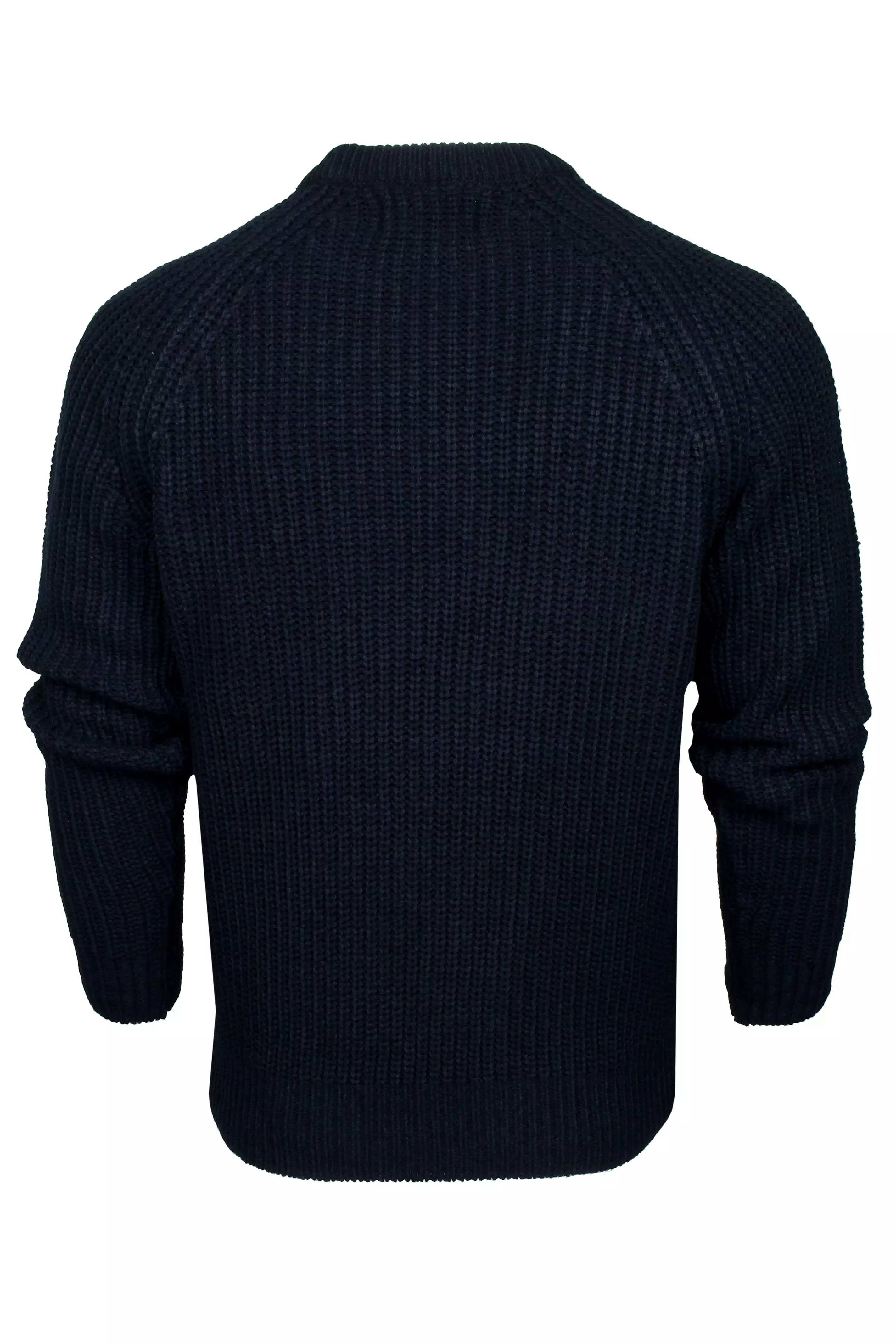 Xact Men's Chunky Fisherman Knit Jumper