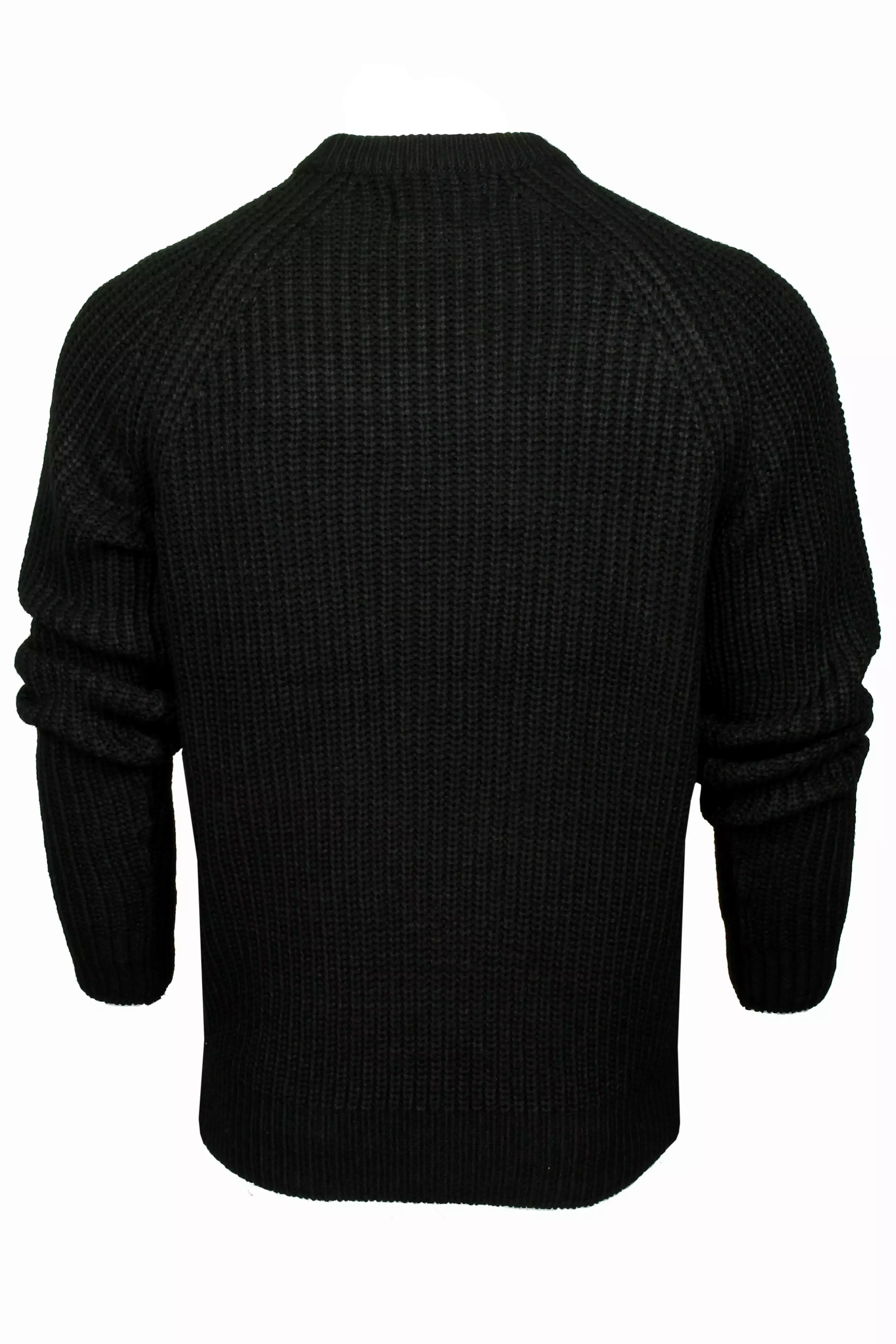 Xact Men's Chunky Fisherman Knit Jumper