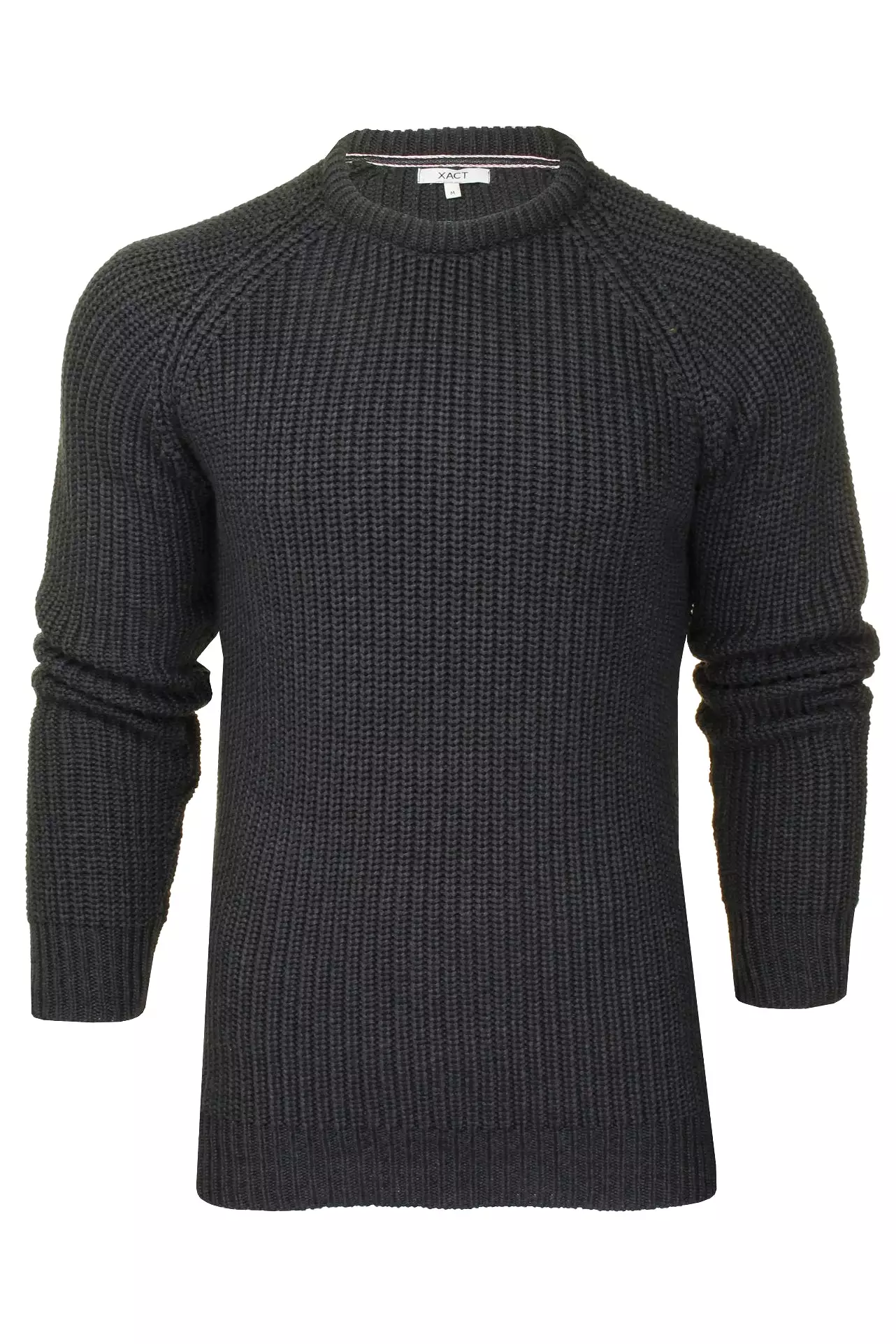 Xact Men's Chunky Fisherman Knit Jumper