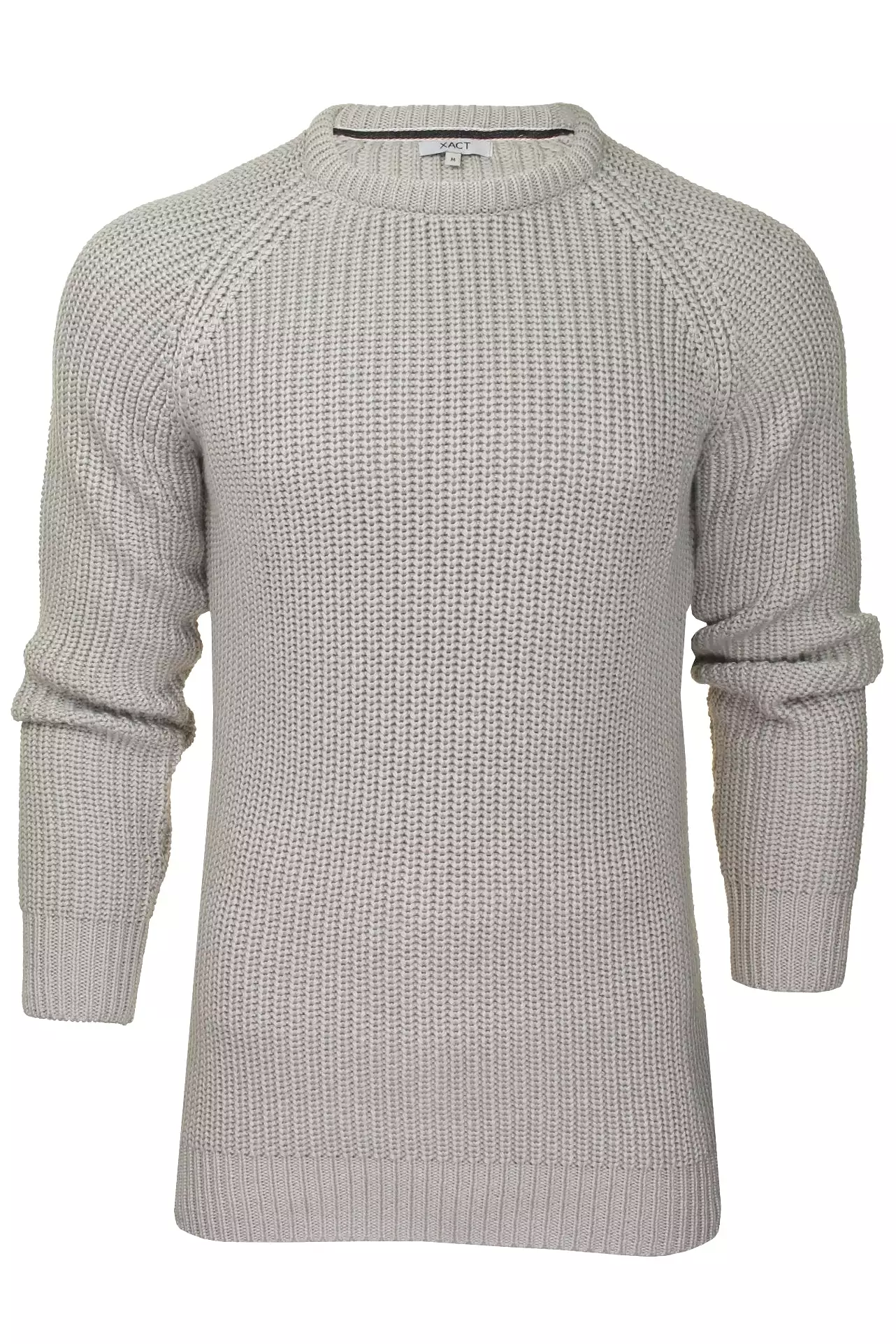 Xact Men's Chunky Fisherman Knit Jumper