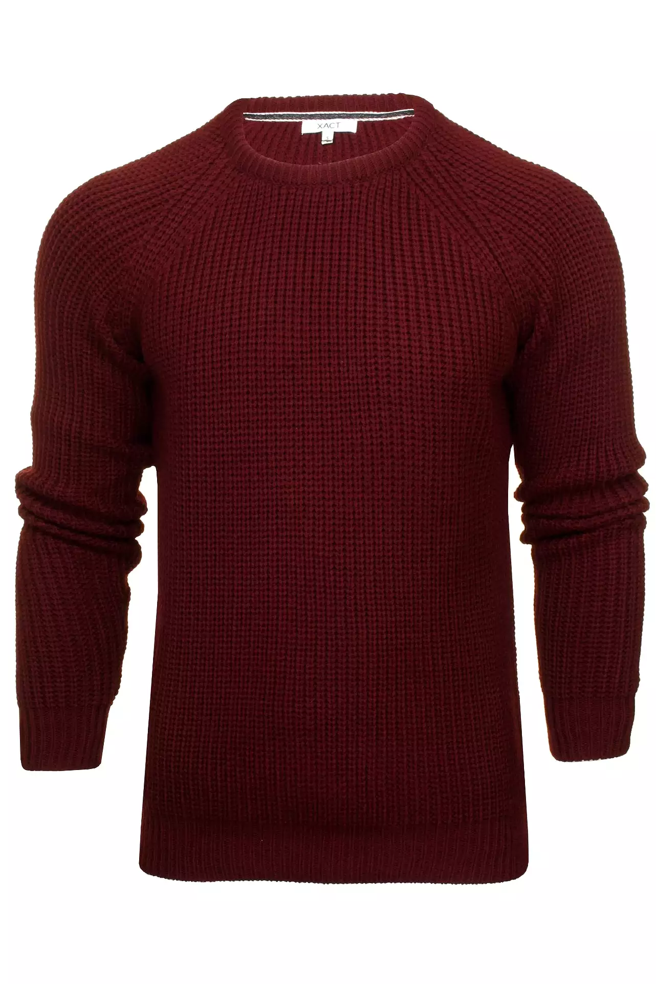 Xact Men's Chunky Fisherman Knit Jumper