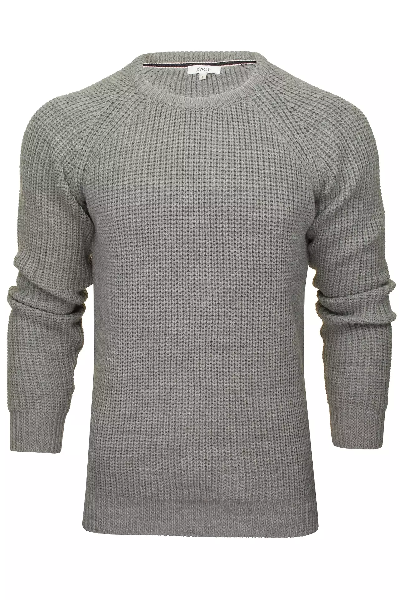 Xact Men's Chunky Fisherman Knit Jumper