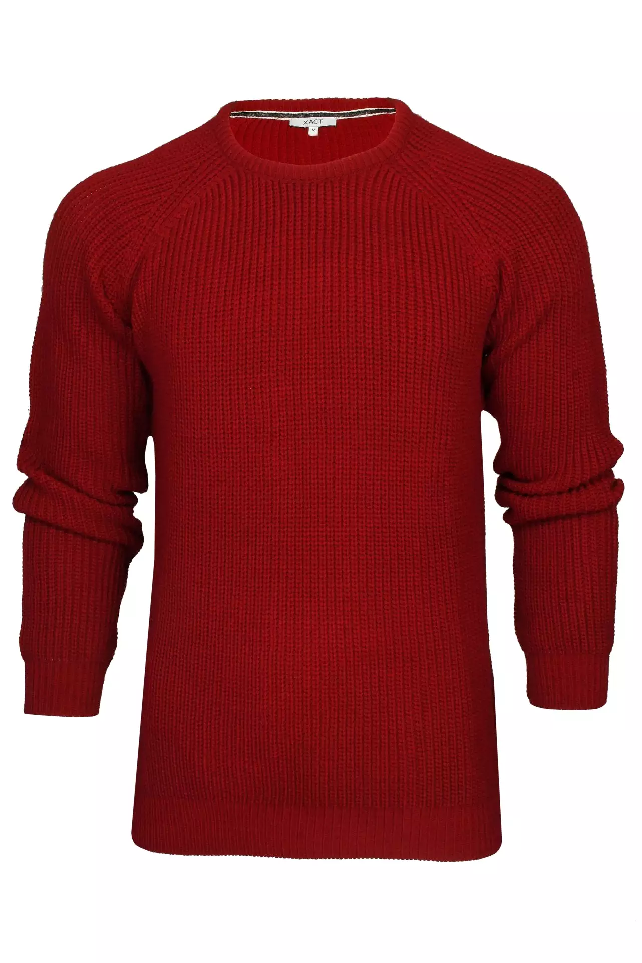 Xact Men's Chunky Fisherman Knit Jumper