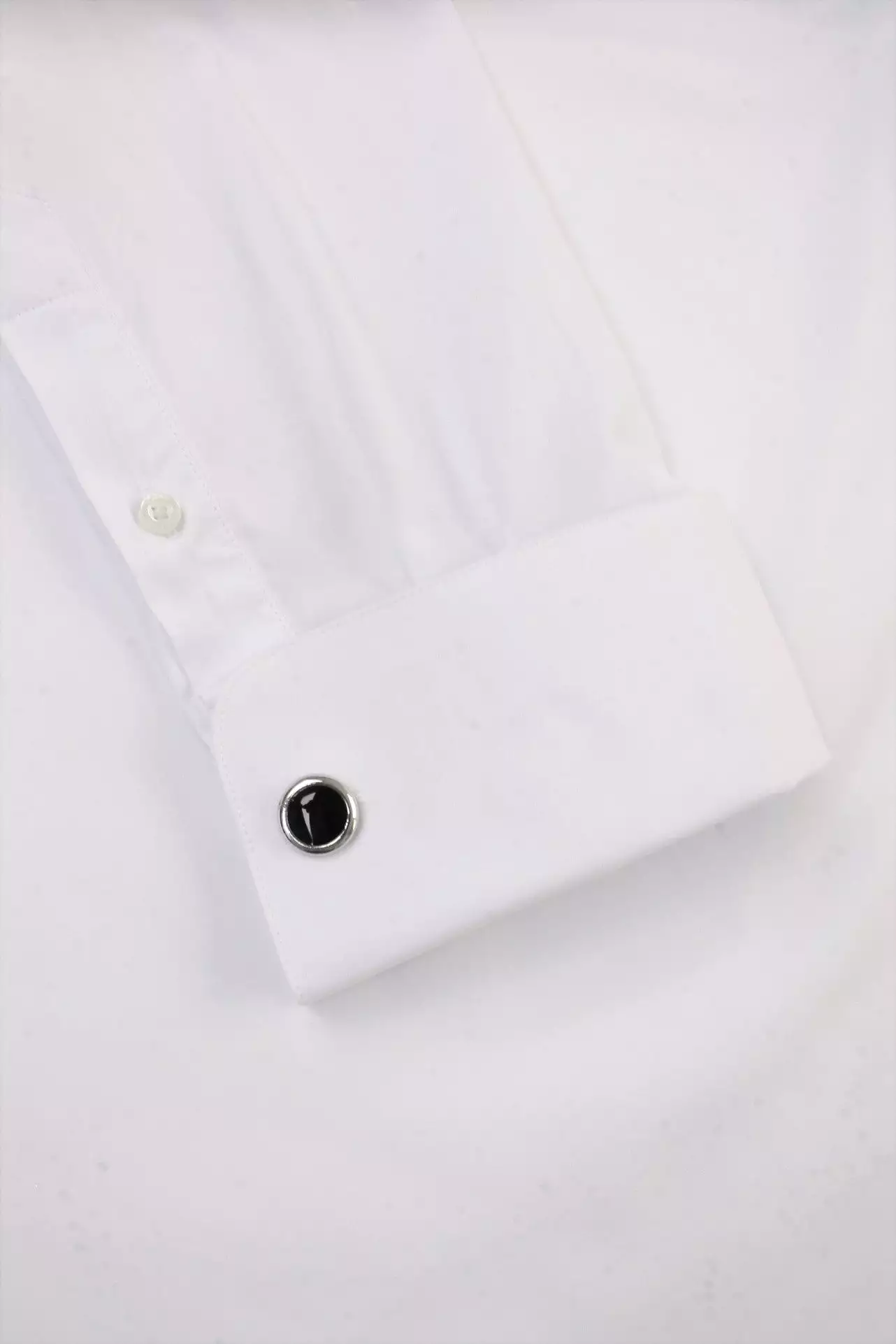 Xact Men's Formal Tuxedo/Dress Shirt with Double Cuff and Cuff Links