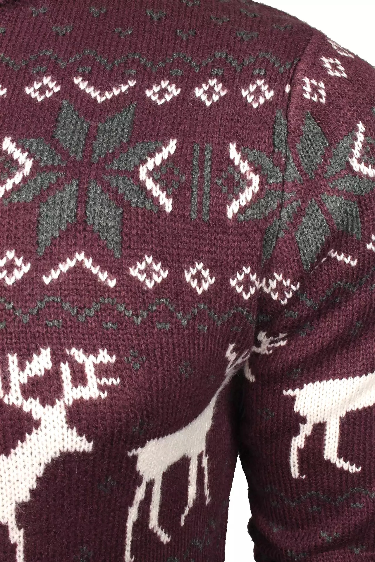 Xact Men's Nordic Fairisle Crew Neck Christmas Jumper