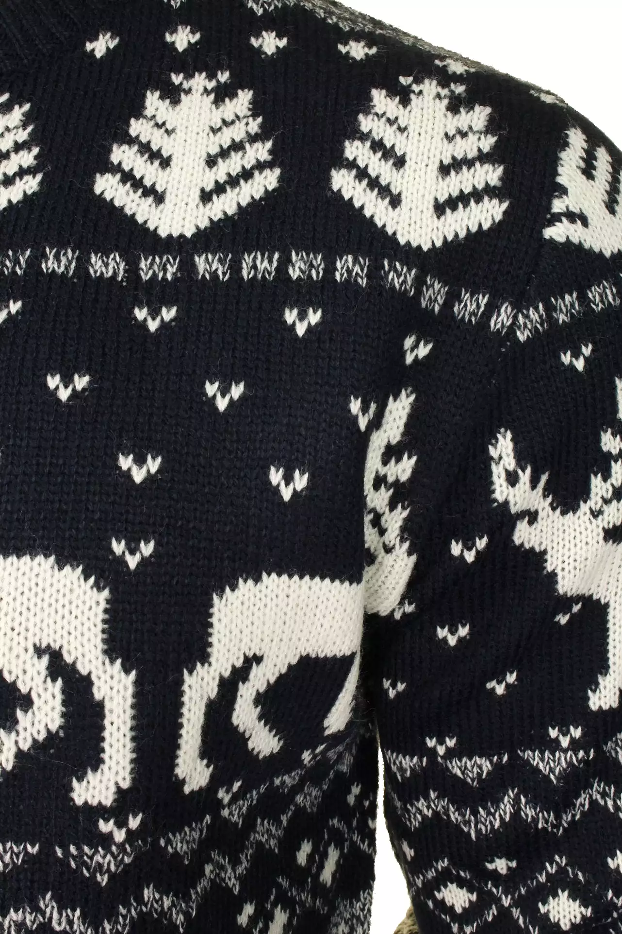 Xact Men's Nordic 'Reindeer' Xmas / Christmas Jumper