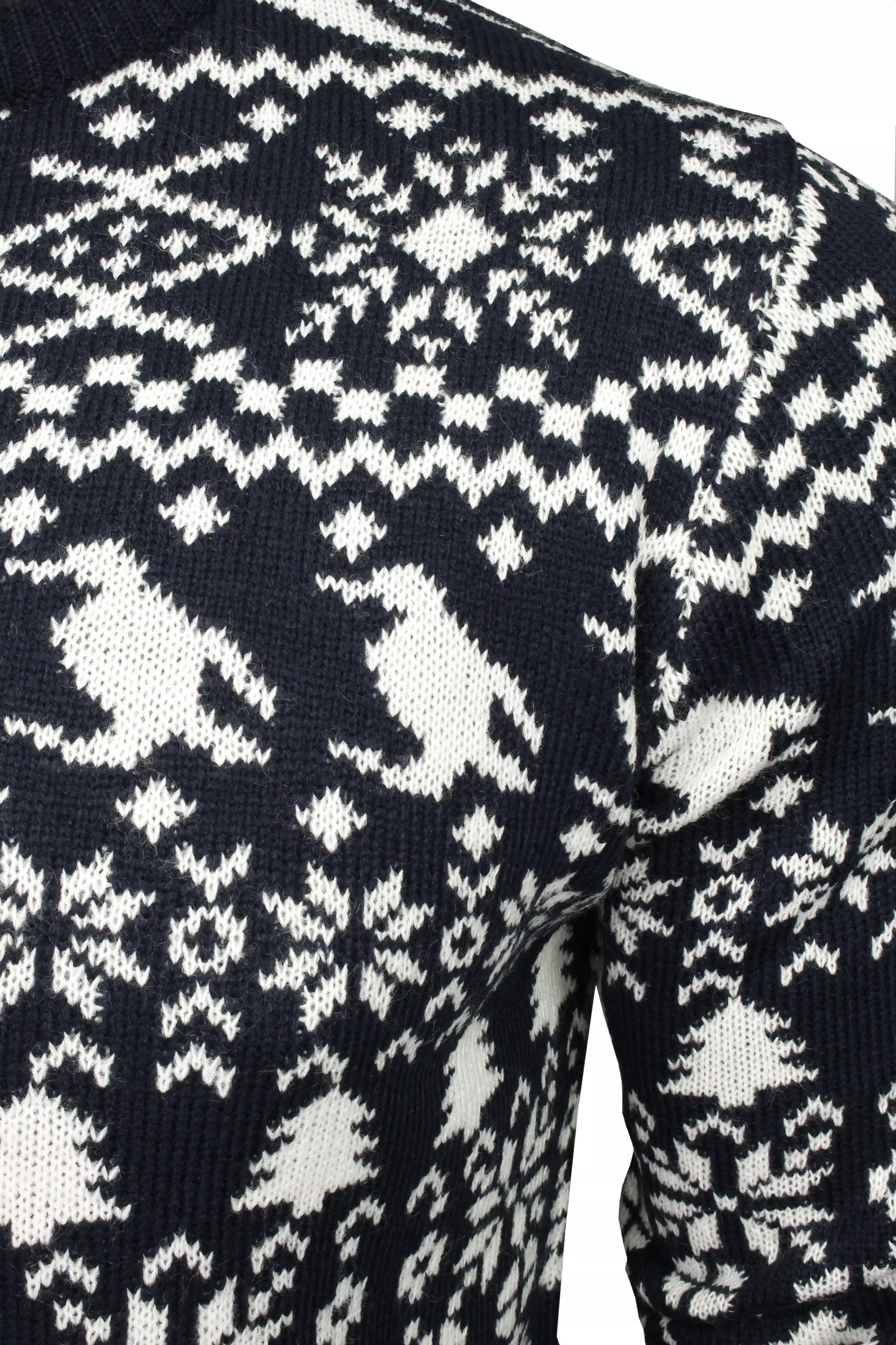 Xact Men's Nordic 'Reindeer' Xmas / Christmas Jumper