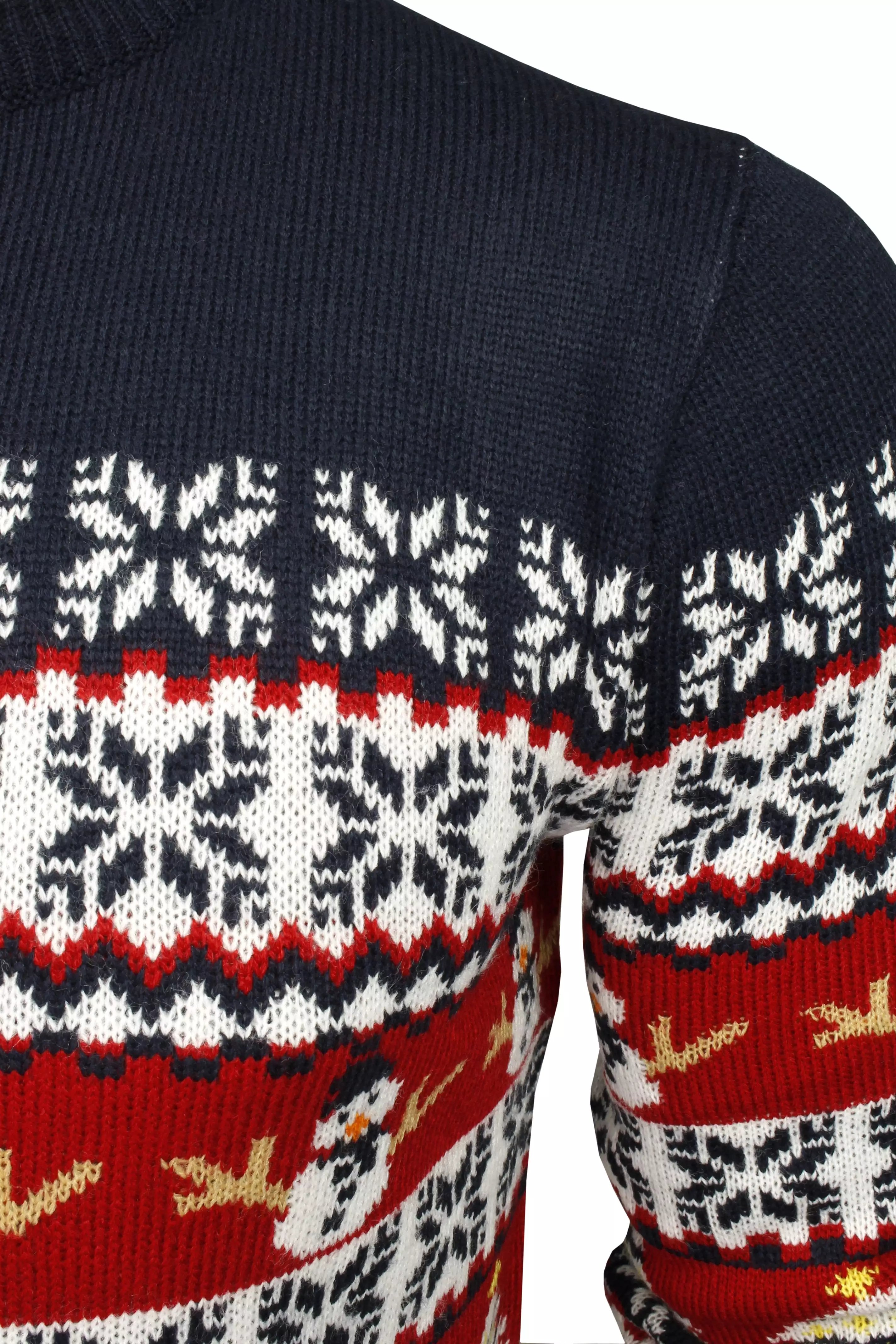 Xact Men's Nordic 'Reindeer' Xmas / Christmas Jumper