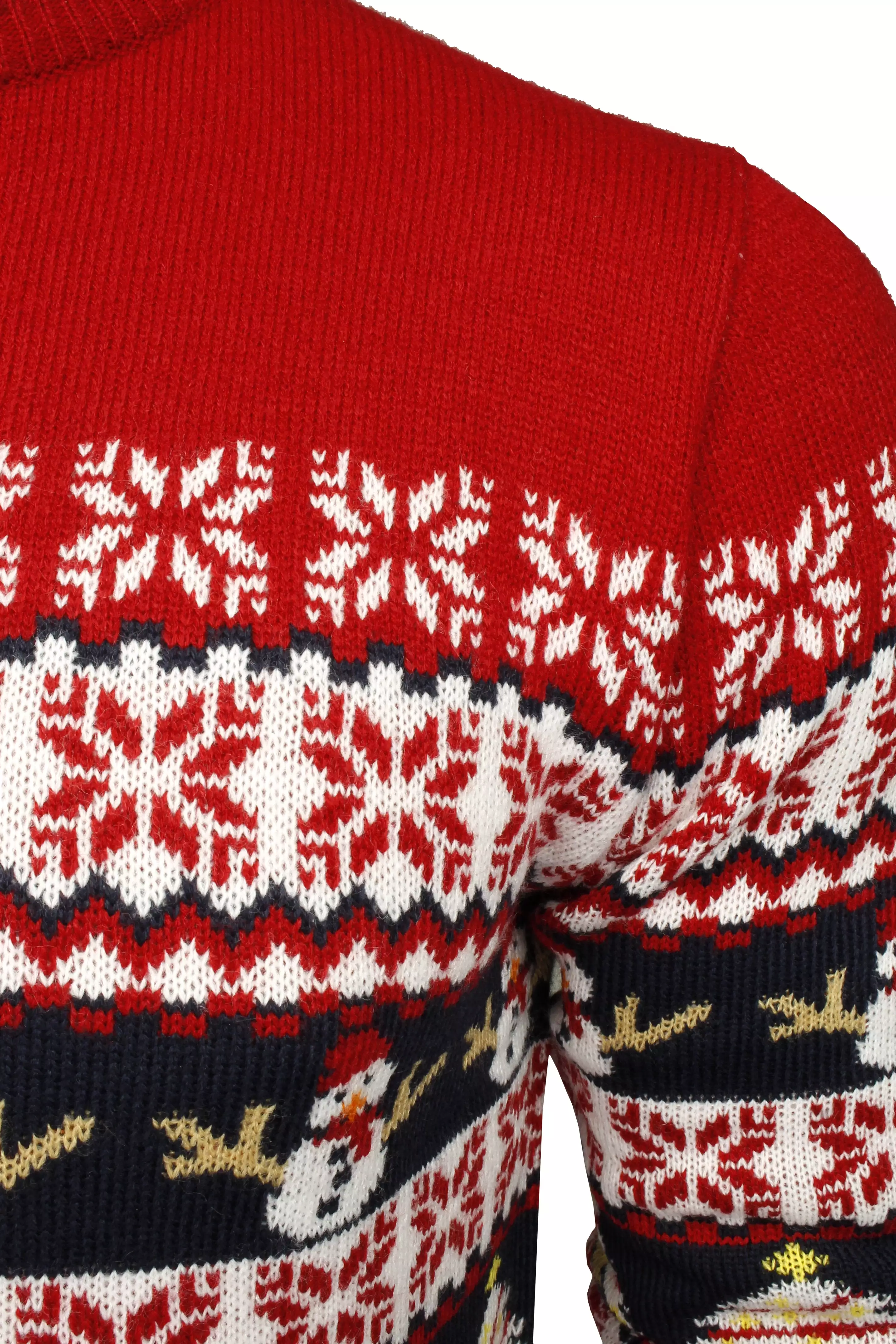 Xact Men's Nordic 'Reindeer' Xmas / Christmas Jumper