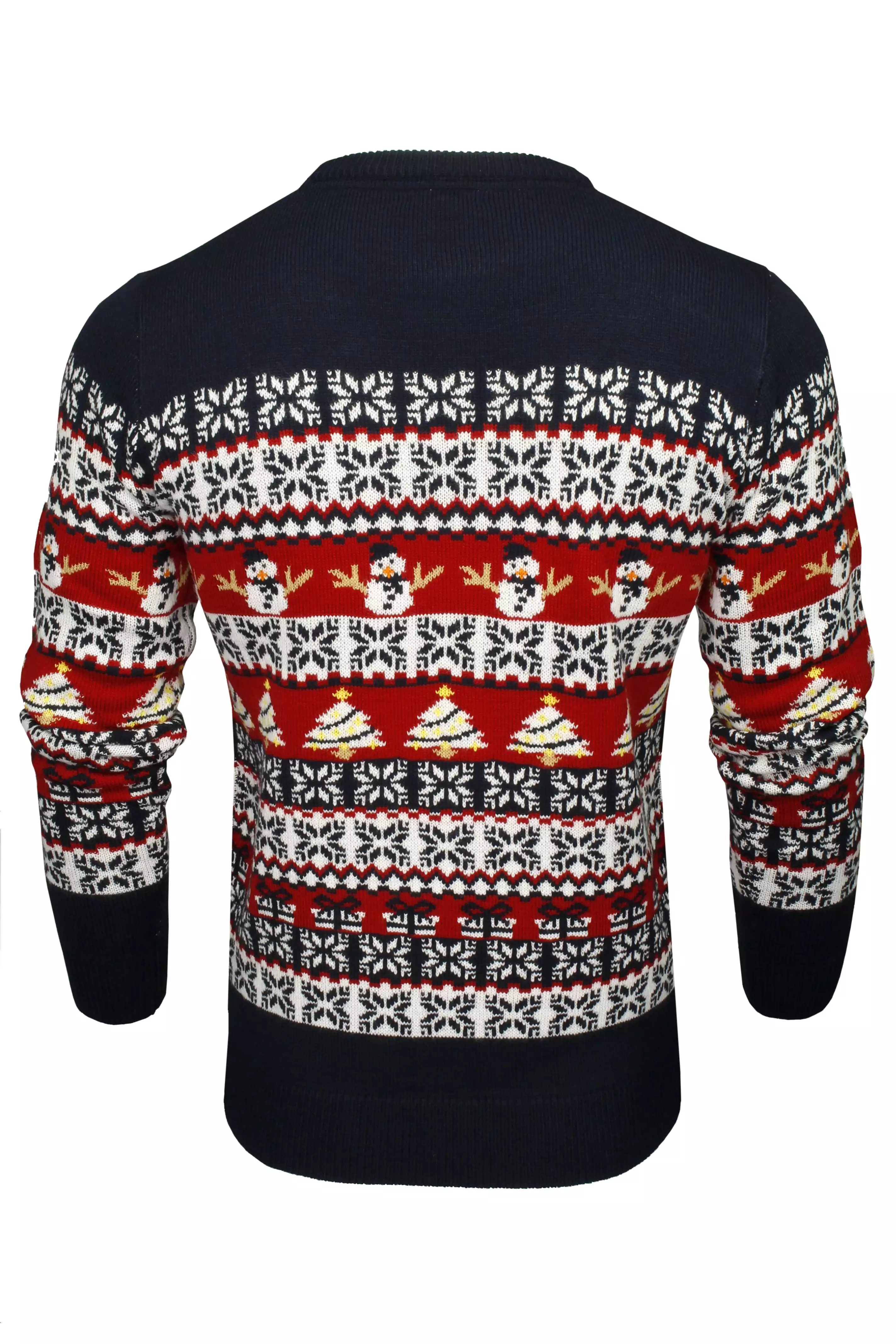 Xact Men's Nordic 'Reindeer' Xmas / Christmas Jumper