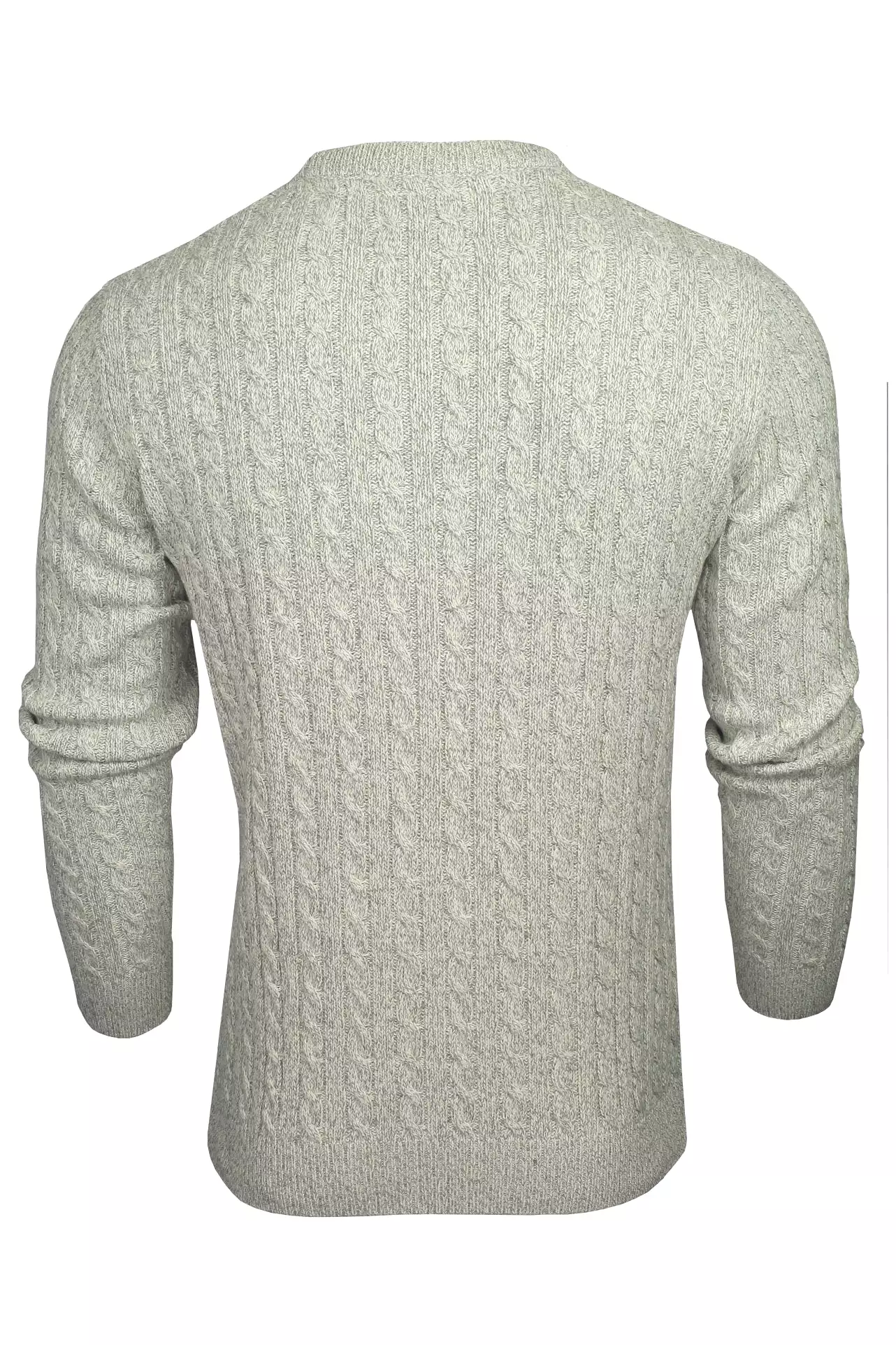 Xact Men's Sustainable Cotton Rich Cable Knit Jumper